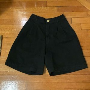 Big Bud Press Trouser Shorts Black- New Style in XS